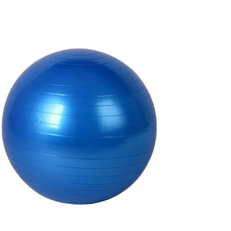 Yoga Exercise Ball With Pump - Transforming Every Body Full Exercise - Blue
