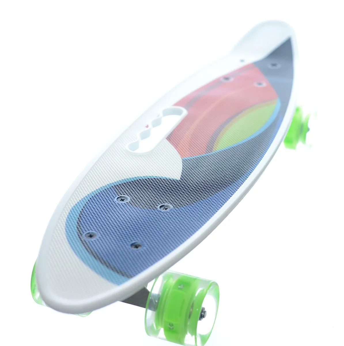 Skateboard - White, Green