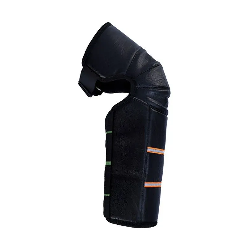 Winter Knee Pads Comfortable PU Adjustable Reflective Strips Waterproof