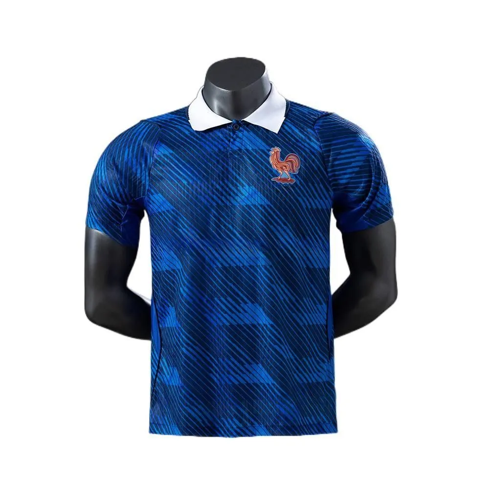 Men's Football Soccer Jersey Shirt For FRE - Blue - S-2XL