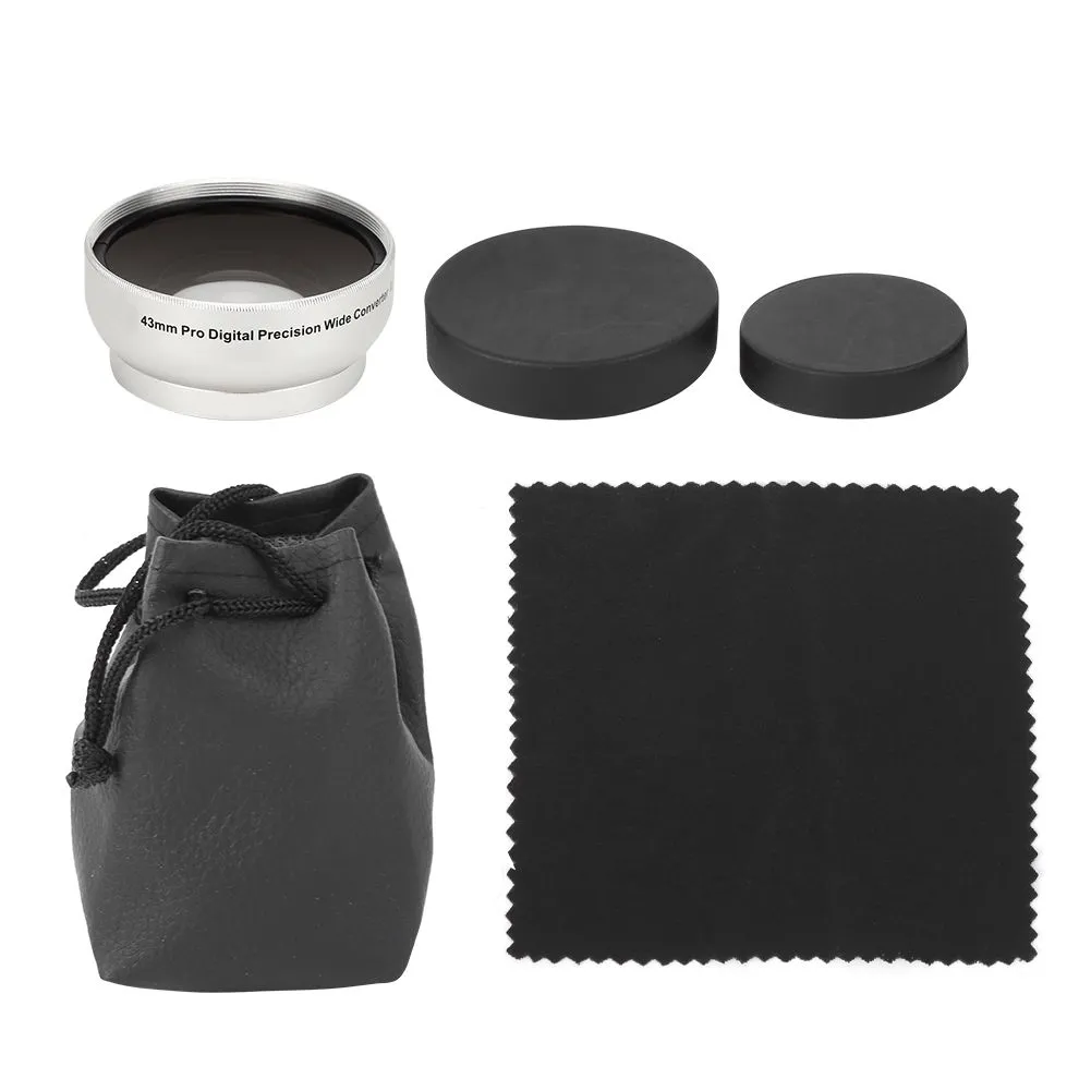 43mm 0.45X Wide - Optical Silver Lens