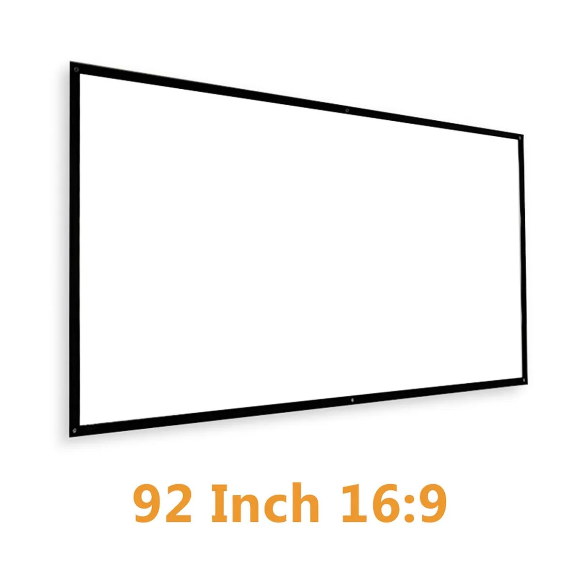 92" Foldable HD Projector Screen 16:9