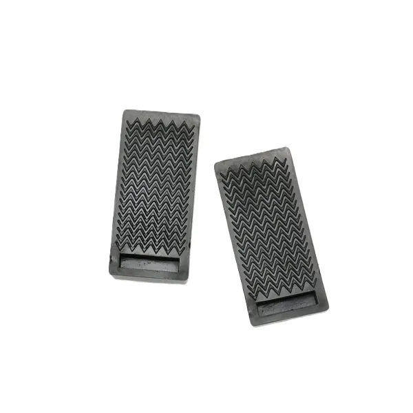 Kitro Black Ukiyo Rubber Door Wedges 9 x 14 cm 2 Pack