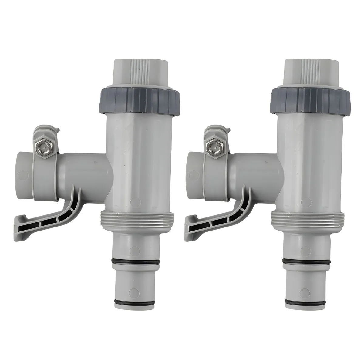 2 Above-Ground Pool Pipe Part Leak-Proof Plunger Valve Replacement Part