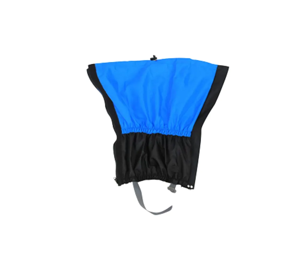 Adjustable High Waterproof Leg Gaiter - Blue and Black