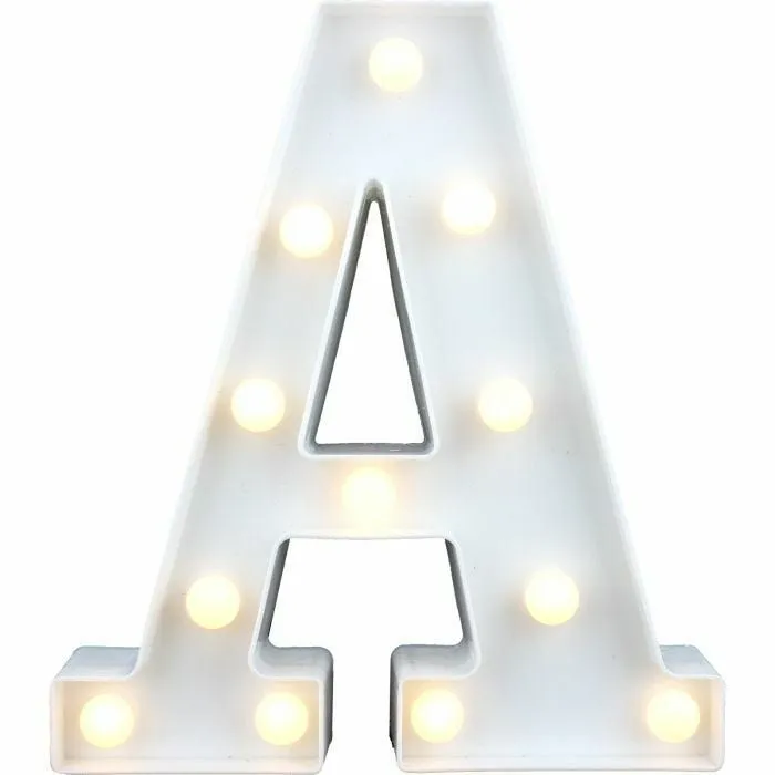 LED Letter Lights - A