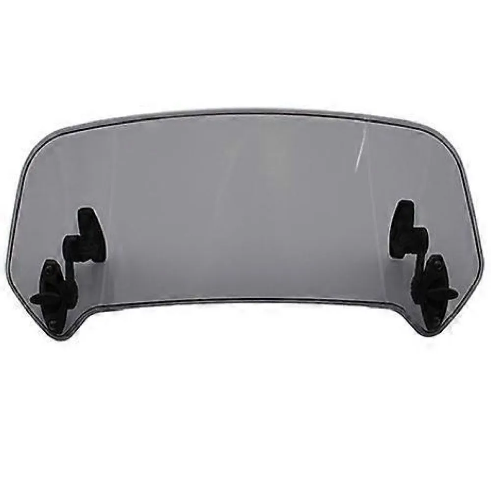 Automotive Adjustable Extension Deflector Windscreen For Motorcycle (36cm) - Grey