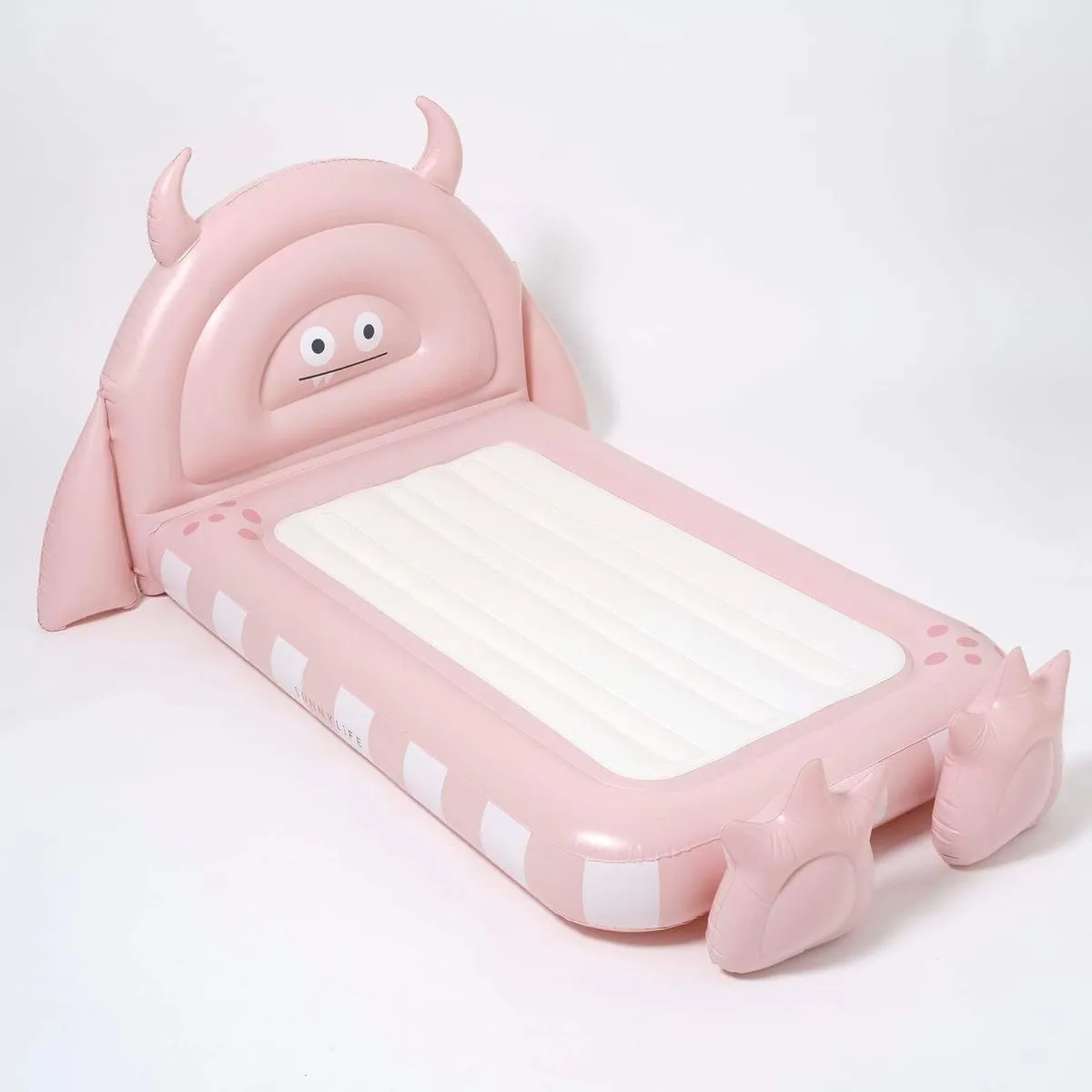 Kids Inflatable Air Mattress Flocked Toddler Floor Bed
