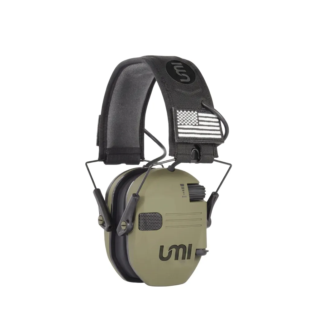 Electronic Shooting Earmuffs - Green