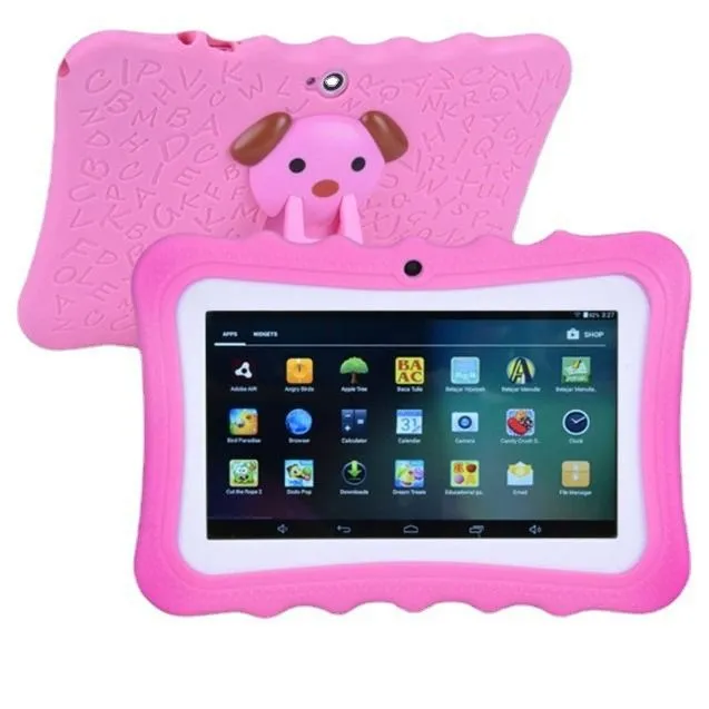 7" Kids Tablet ,2GB RAM 16GB ROM Android Tablet Education Pink