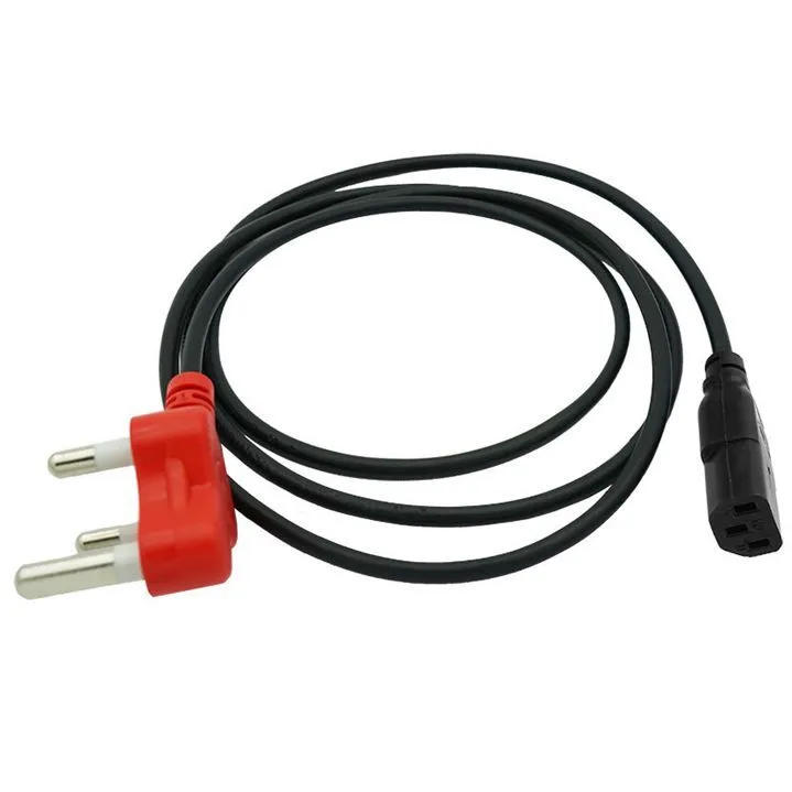 Dedicated 1,2 or 3 Way Connector IEC Power Cable, Kettle Cord 1.8m - 1 x IEC