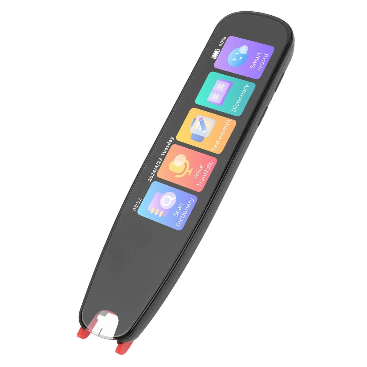 10-Language Offline Translation Pen with 4" Screen