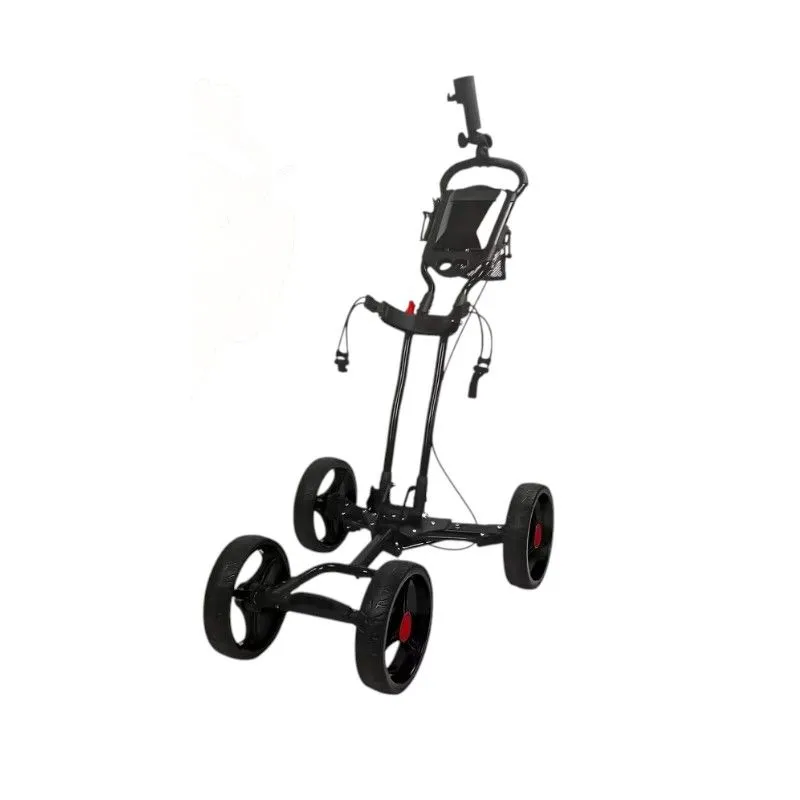 Four-Wheel Foldable Aluminum Alloy Trolley Golf Cart