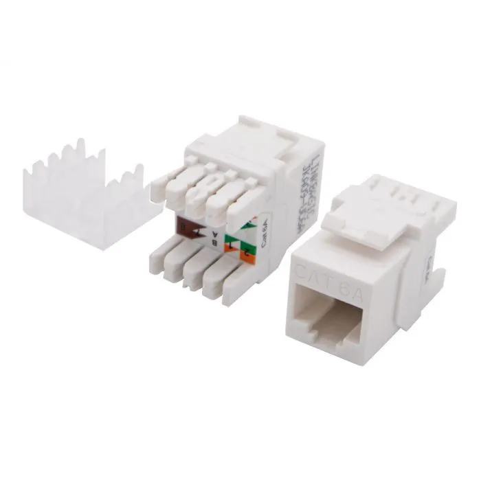 Linkbasic Cat6a UTP Keystone Jack x 4