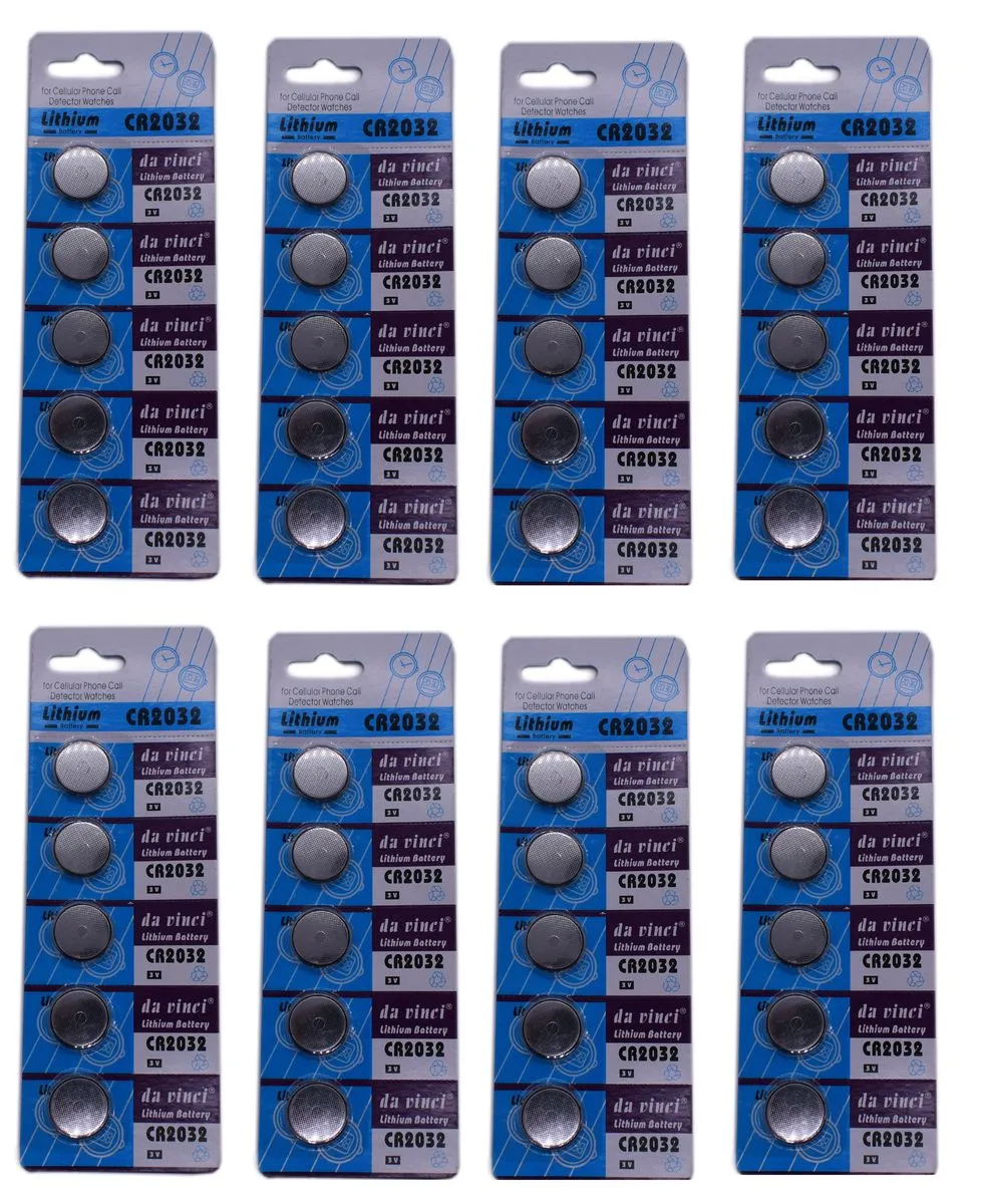CR2032 3V Lithium Type Cell Watch Battery 8 Packs of 5