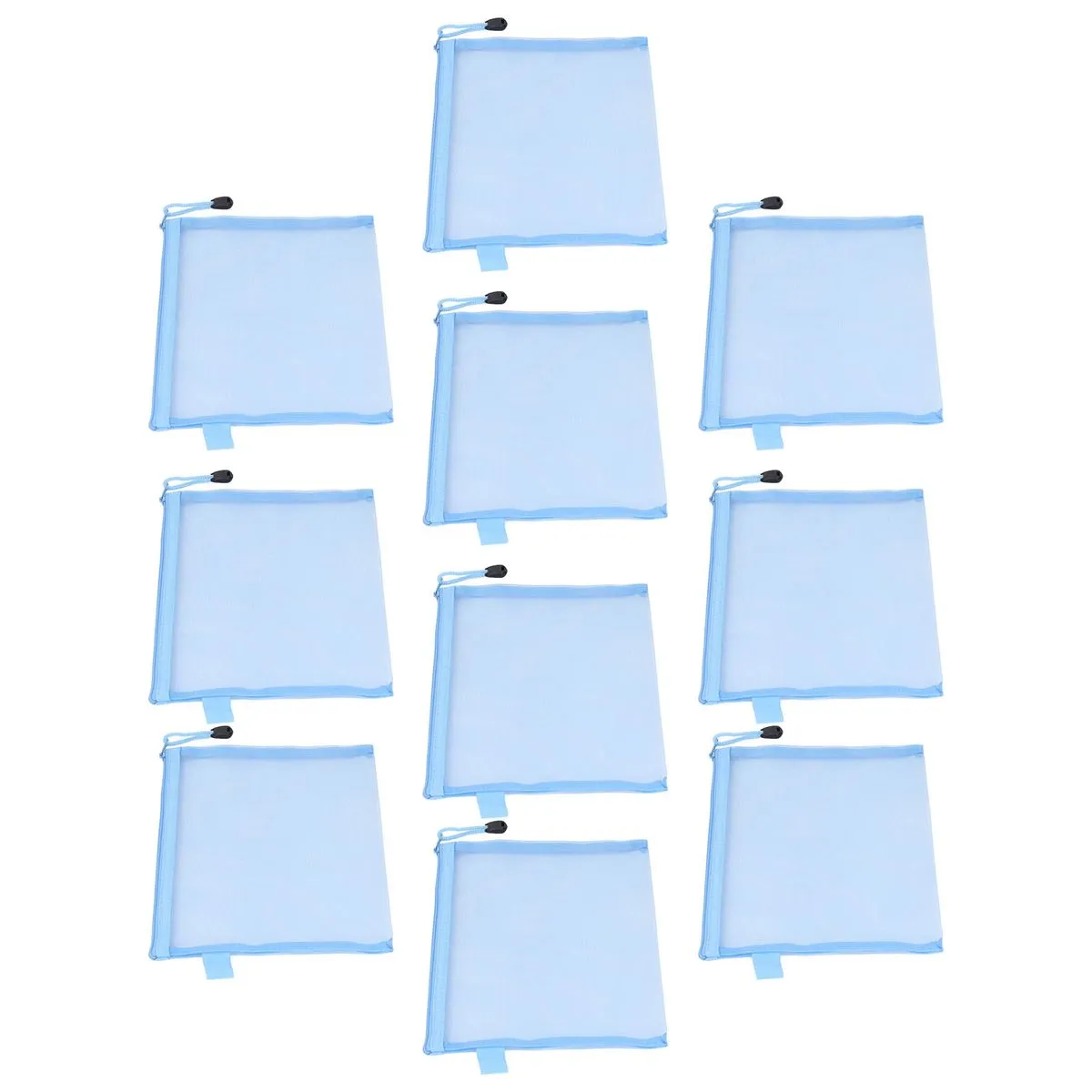 A5 Waterproof Zipper Pouch for Documents Organizer