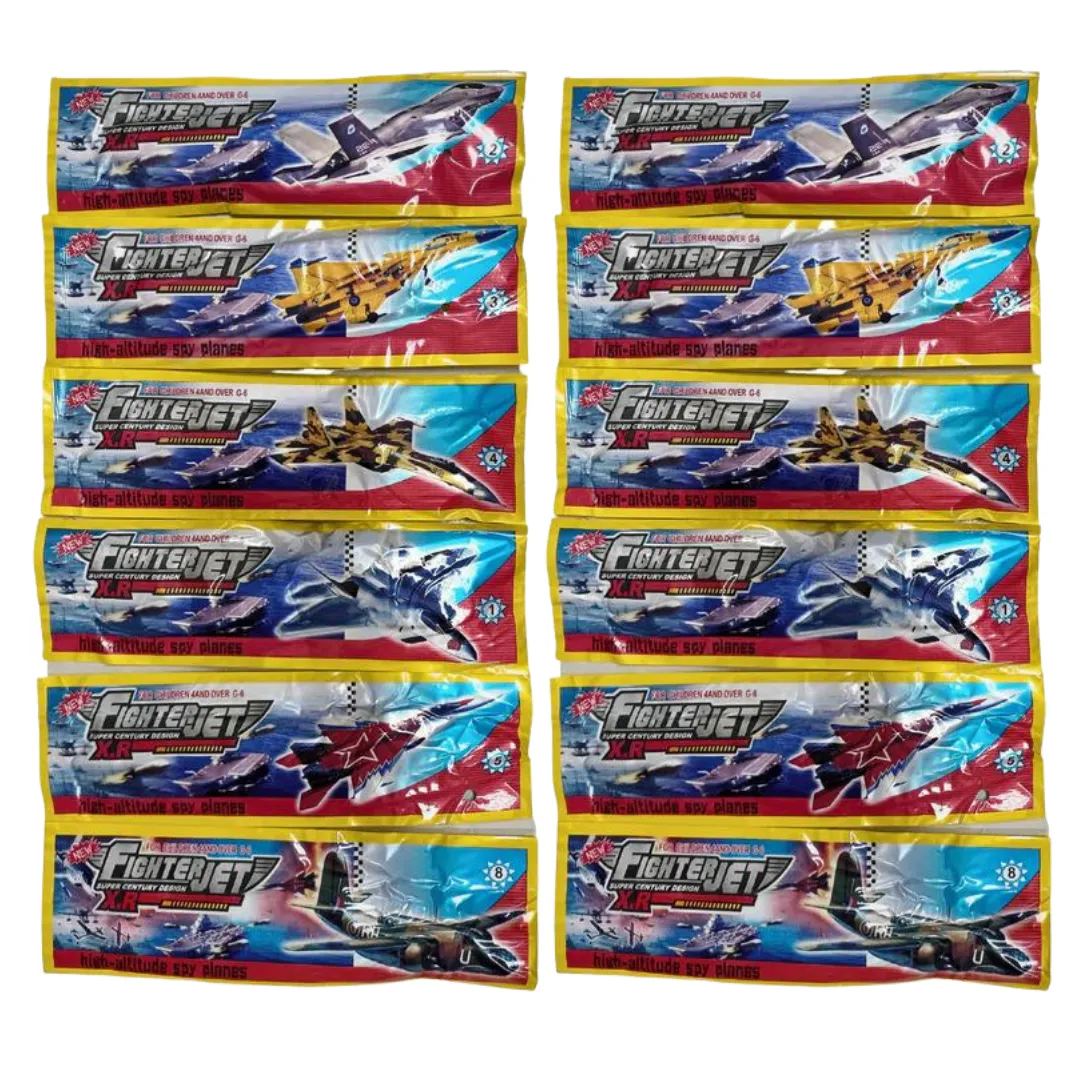 12 Piece Foam Fighter Jets