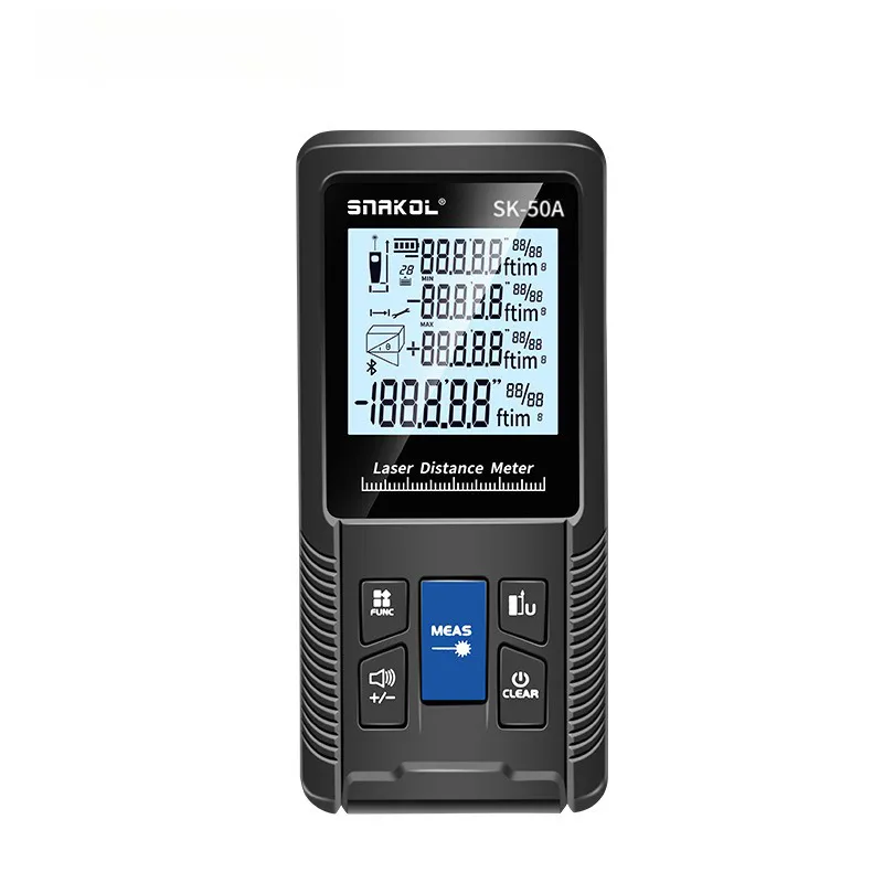 50m Laser Distance Meter, High Accuracy Electronic Range Finder