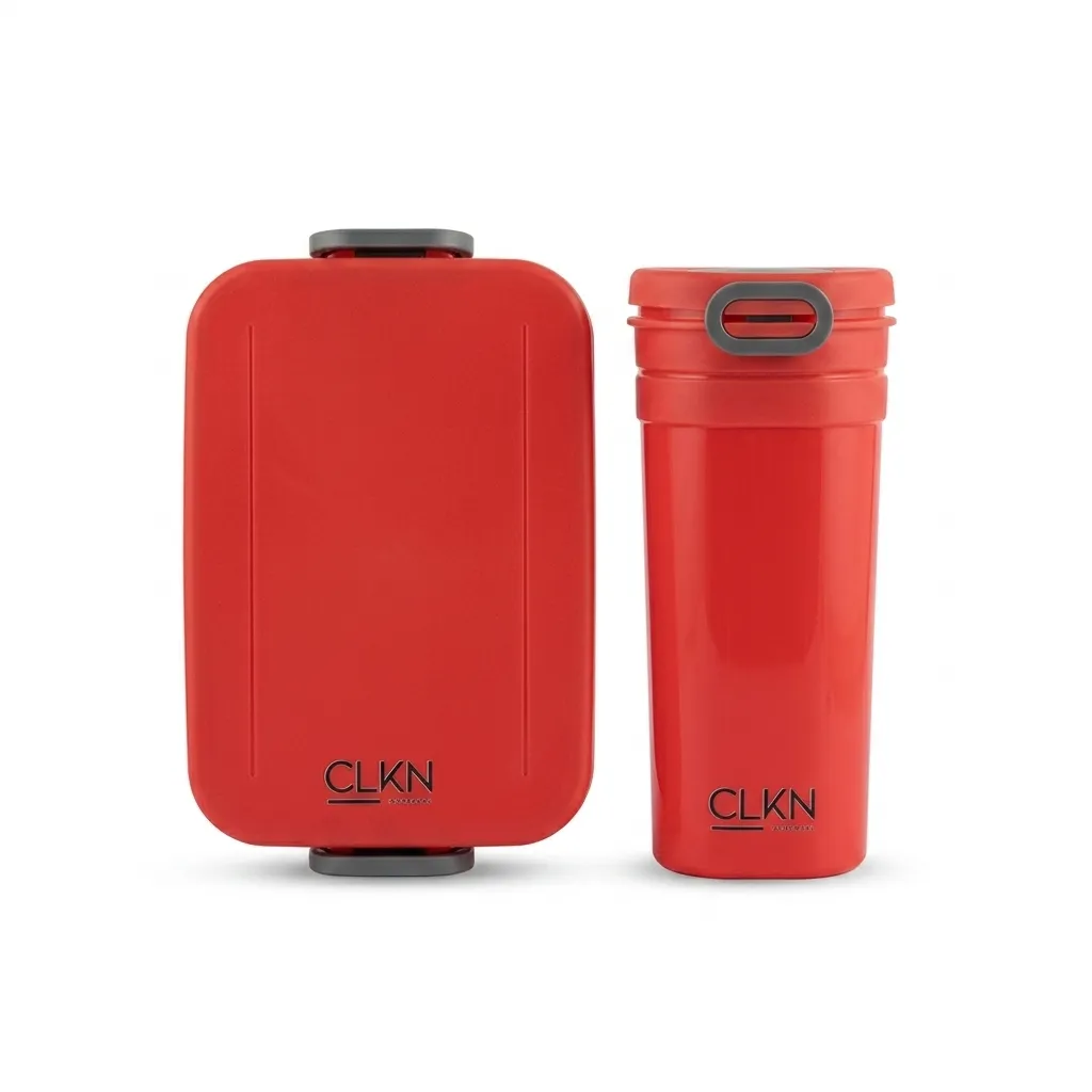 CLKN Homeware Flex Lunch Box & Bottle Sip Set