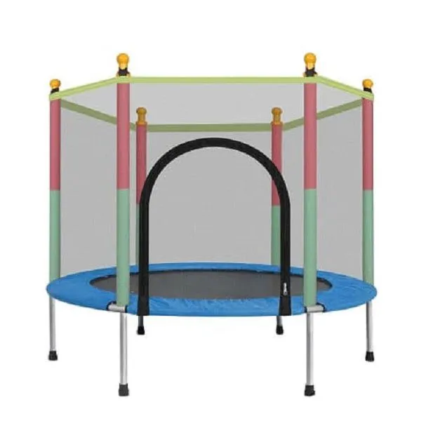 Indoor/Outdoor Mini Trampoline - Blue