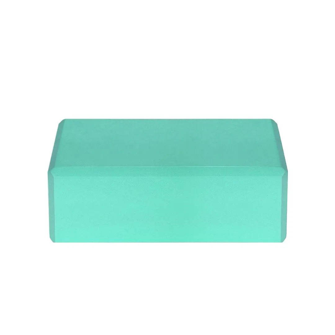 Fitness Foam Yoga Block - Mint Green
