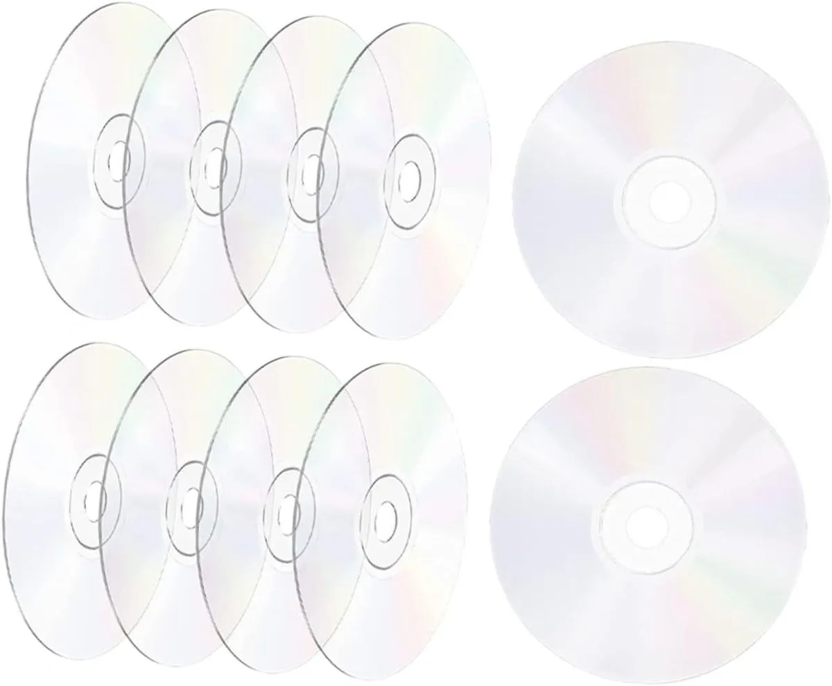 10pcs DIY Cd Wall Decor Modern Aesthetic Discs for Crafts Blank Discs