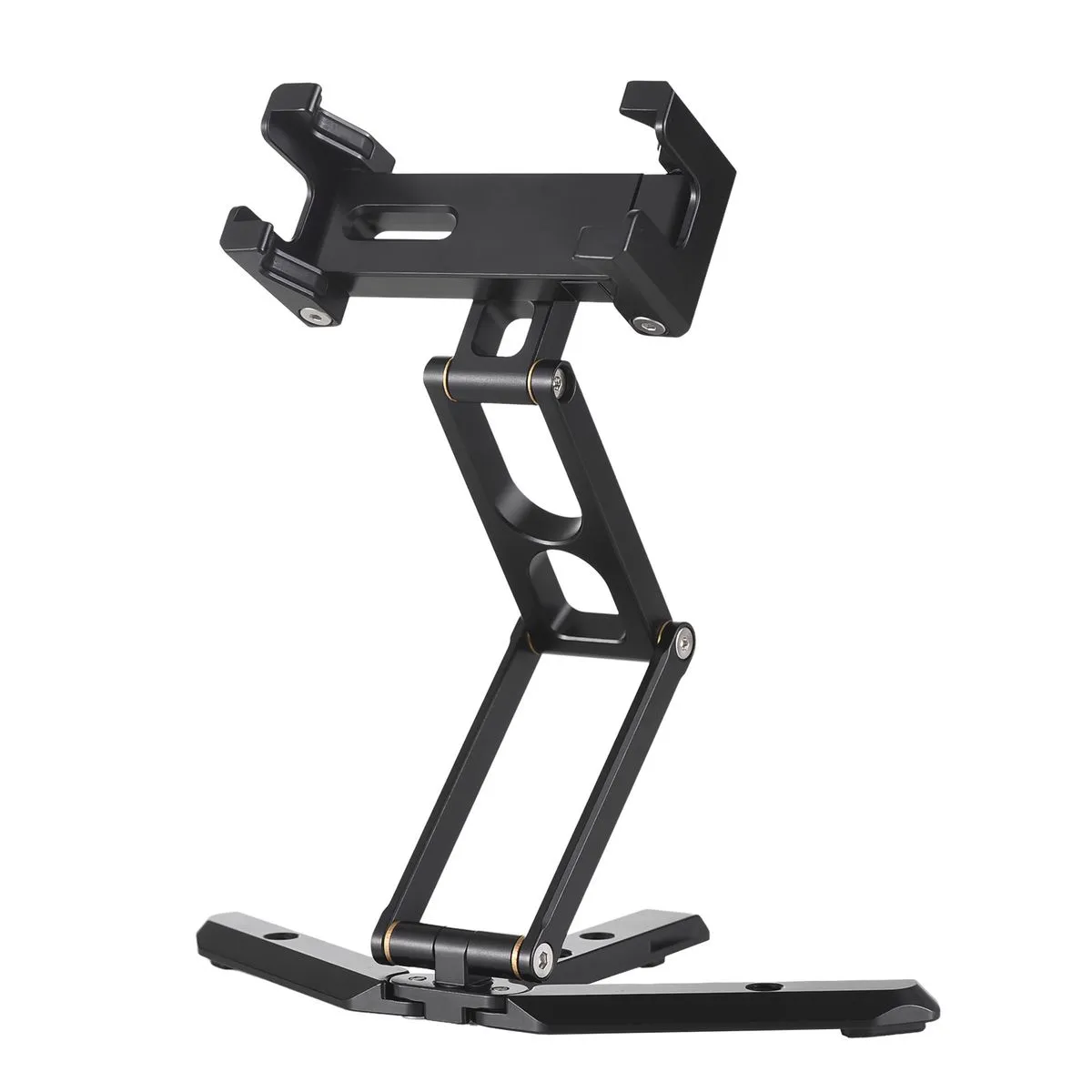 Adjustable desktop phone mount
