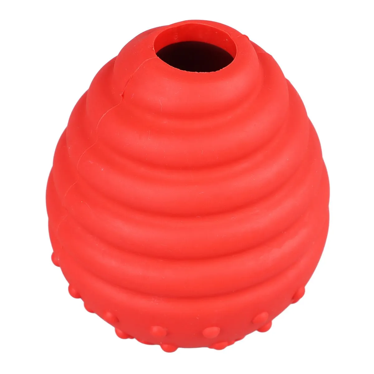 Pet Treat Ball Toy Bite Resistant Interactive Rubber Pet Food Dispensing