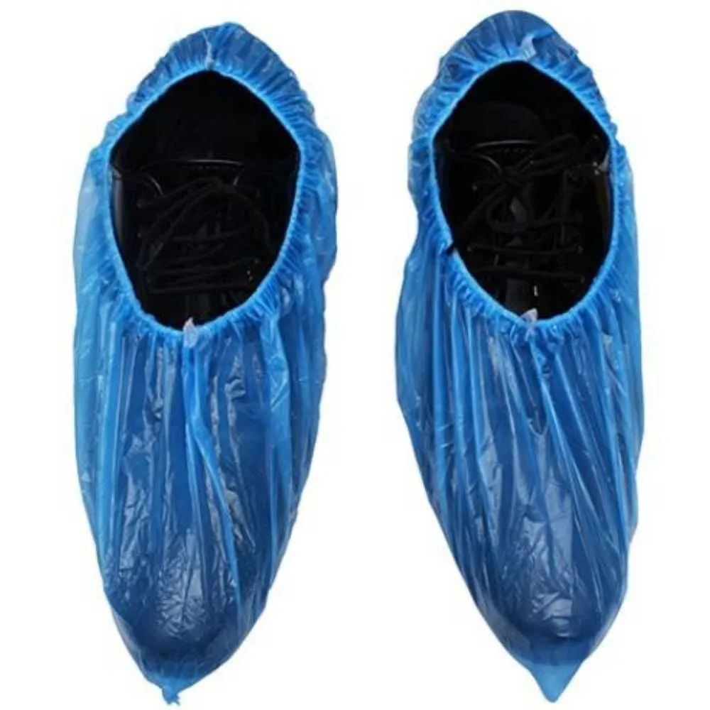 Disposable Shoe Covers Plastic 100's