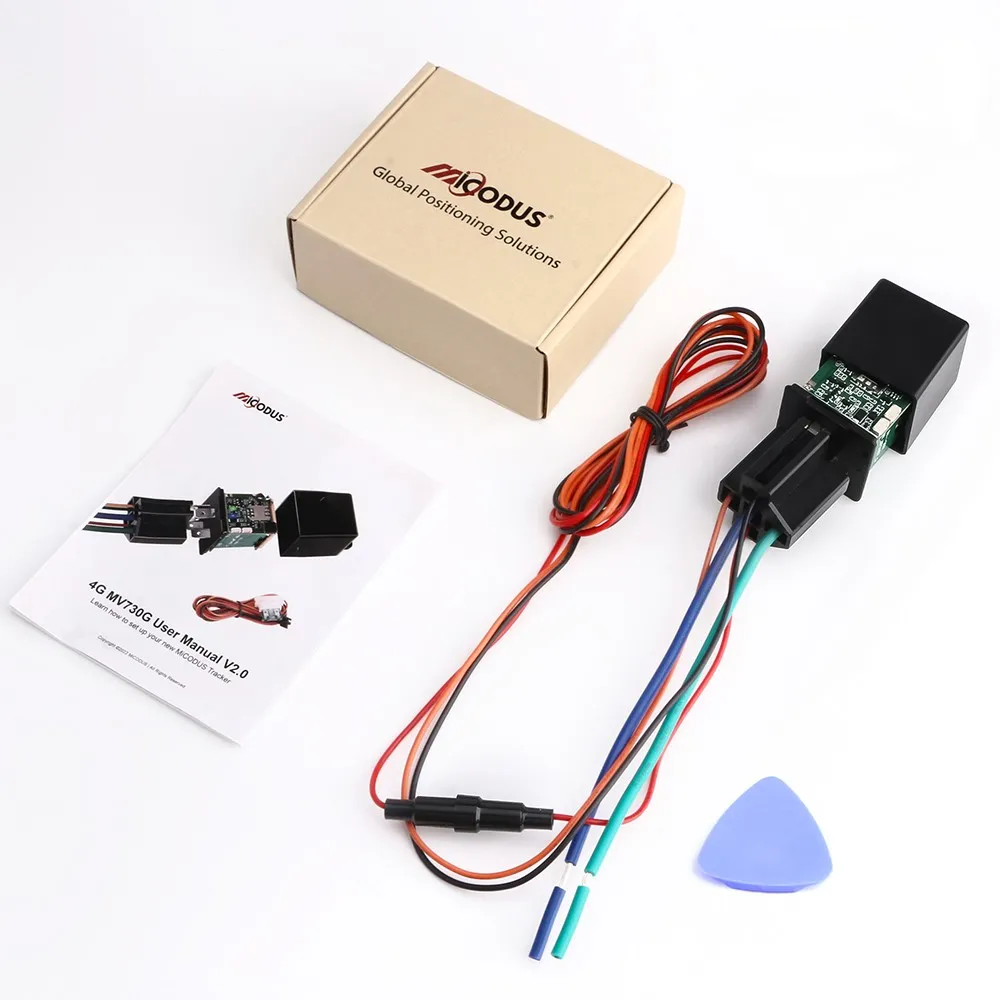4G GPS Vehicle Tracker with Relay Engine Cut Immobilizer