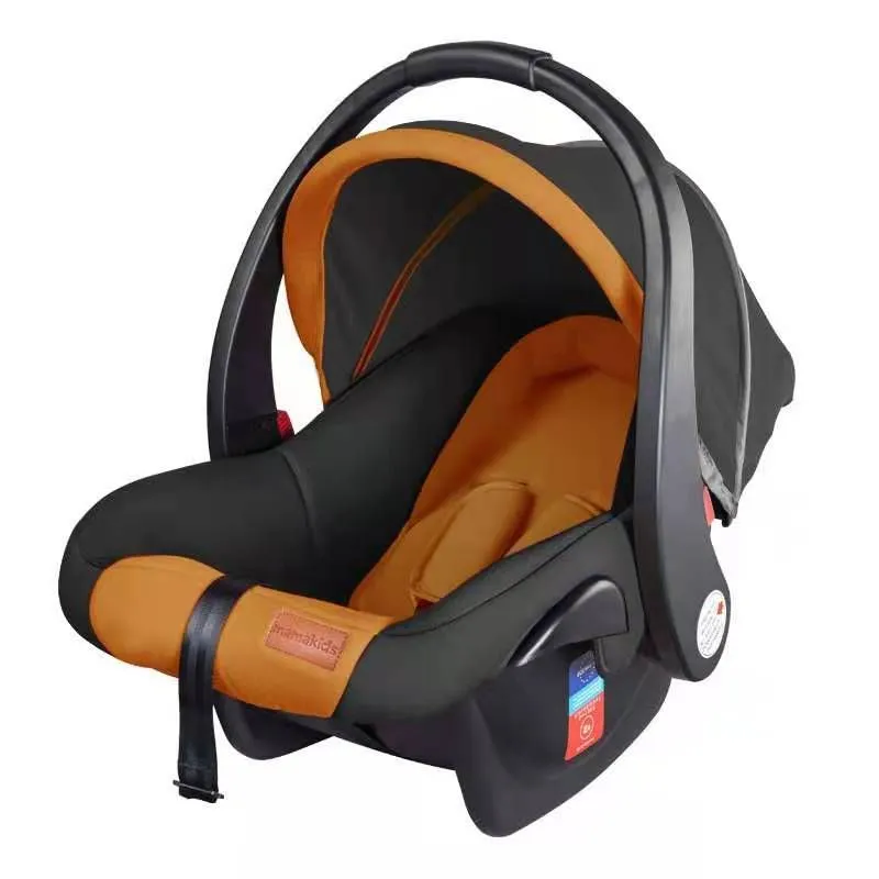 New Born Baby & Toddler Portable, Comfortable Car Seat (Dark Yellow Colour)