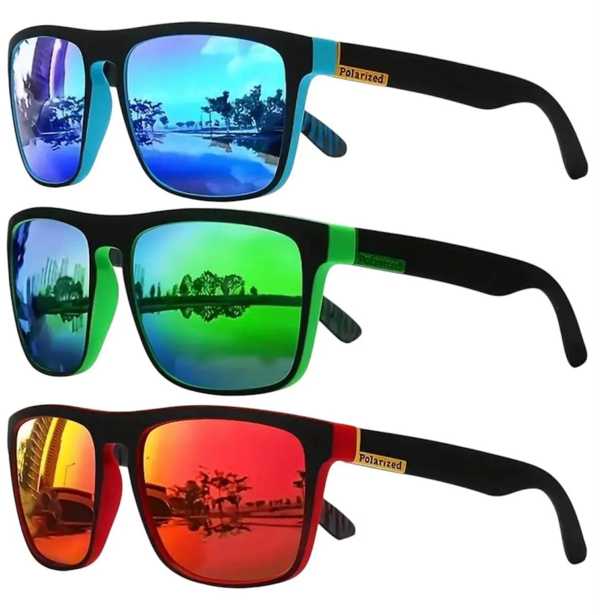 Ultimate 3-Piece Polarized Sunglasses Set