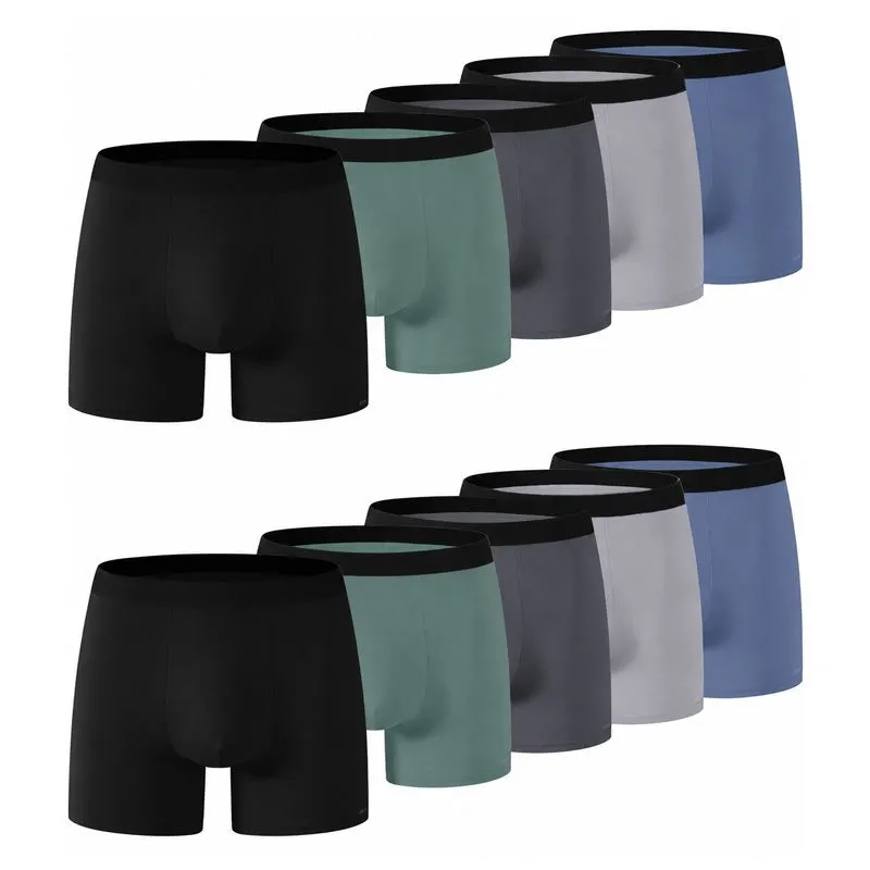 OYY Men's Underwear - Cool and Breathable Mens Boxer Briefs - 10 Pack
