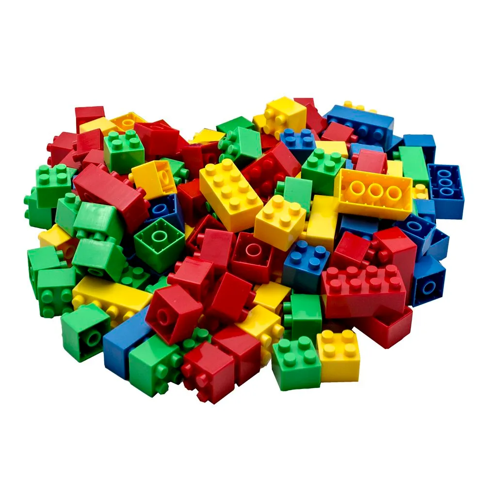 Greenbean Multi-Coloured Building Blocks: 200 Pieces