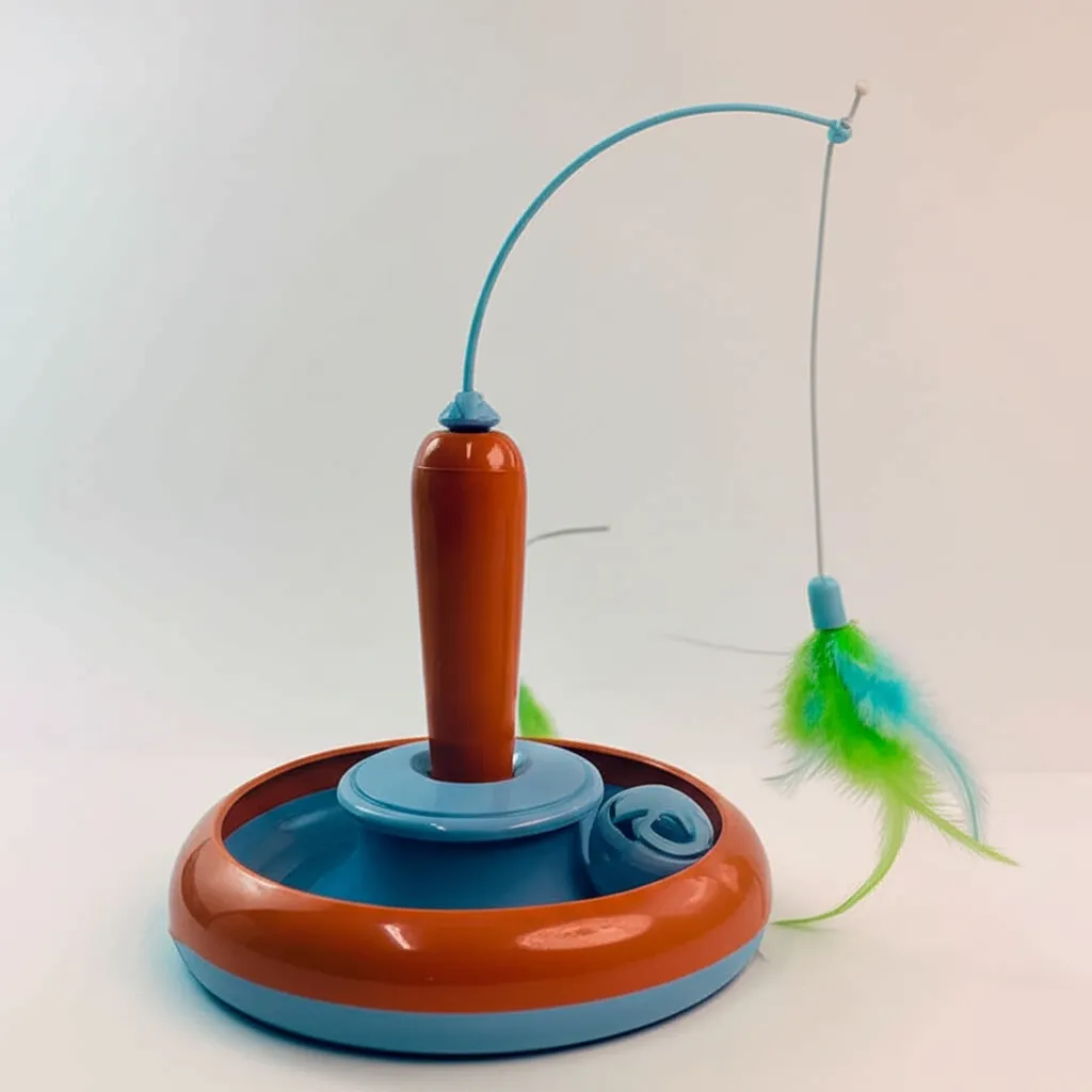 Infuriating Flutterby Interactive Cat Toy by TailMe - Orange