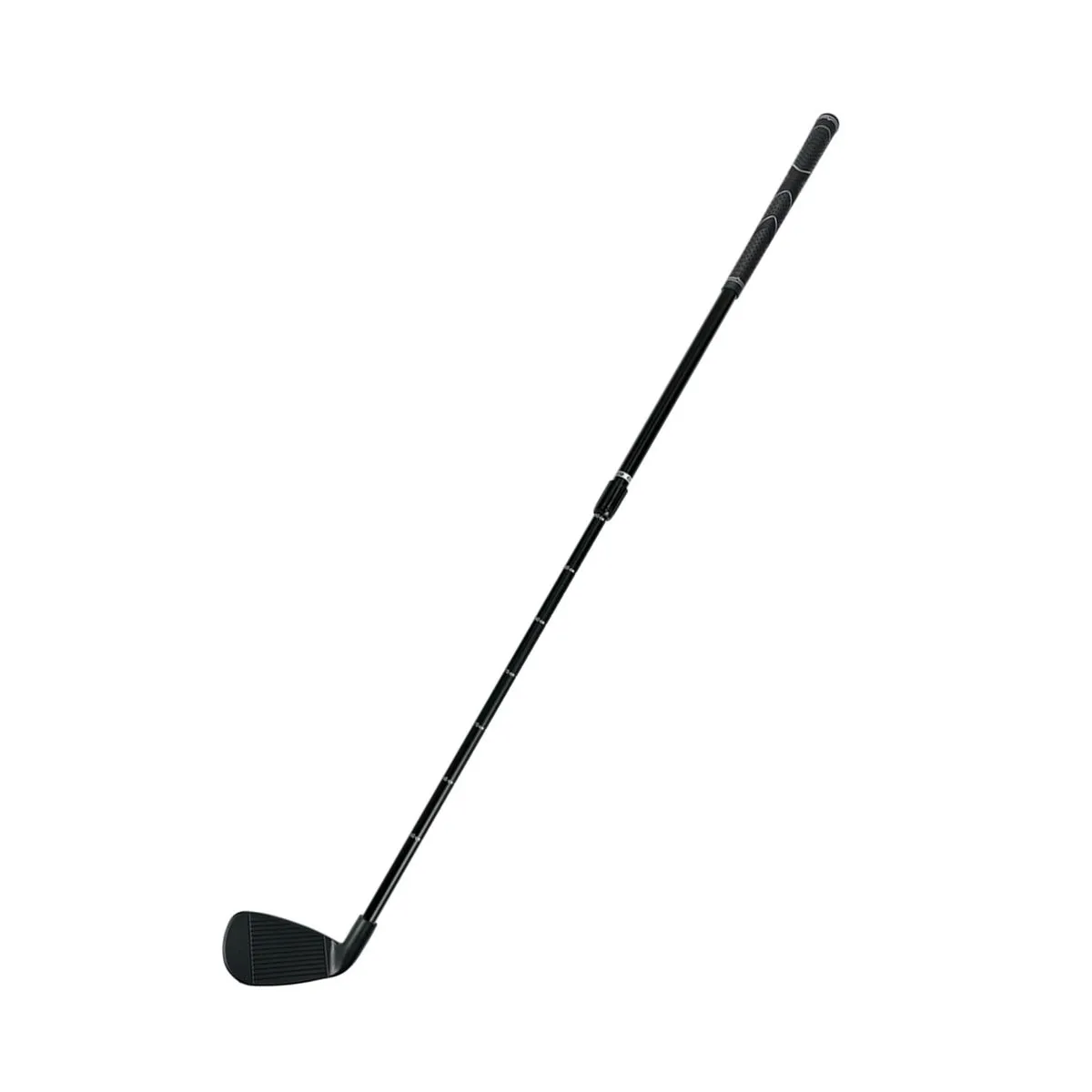Retractable Golf Chipper Club, Golf Chipping Practice Club(53.5cm-90cm) - Black