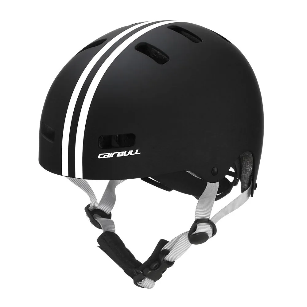 Cairbull Genio Kids Cycling and Skateboarding Helmet - Race Black