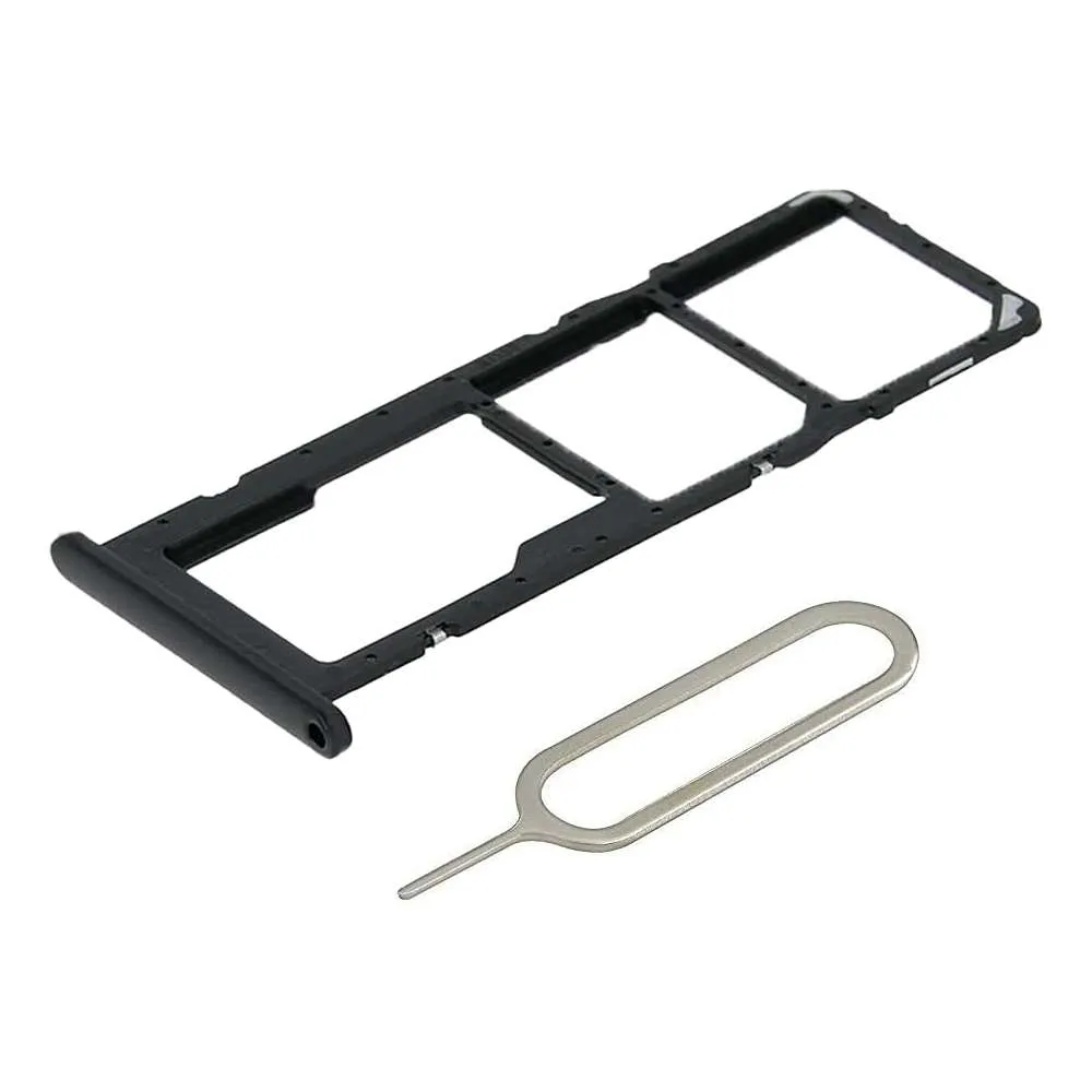 Replacement Sim Tray for Samsung A02, Model: SM-A025 - Black