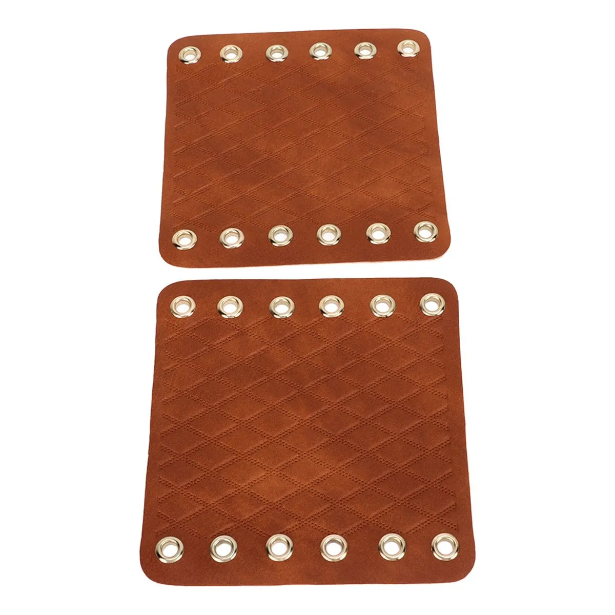 1Pair Motorcycle Handlebar Covers Simulated Leather Comfort Grip