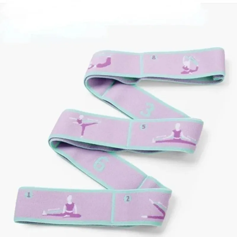 Adult Latin Training Elastic Resistance Band Yoga Auxiliary