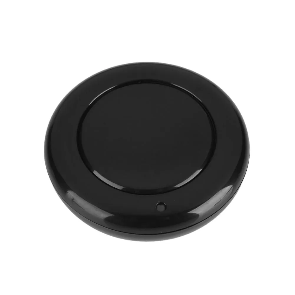 433MHz EV1527 Wireless Remote Control Round Transmitter 1 Button Black