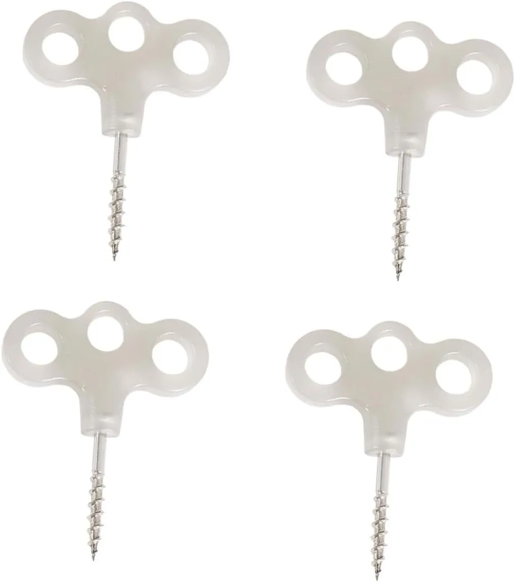 4pcs Eye Night Light Floor Nail Camping Tent Nail Stainless Steel Tent