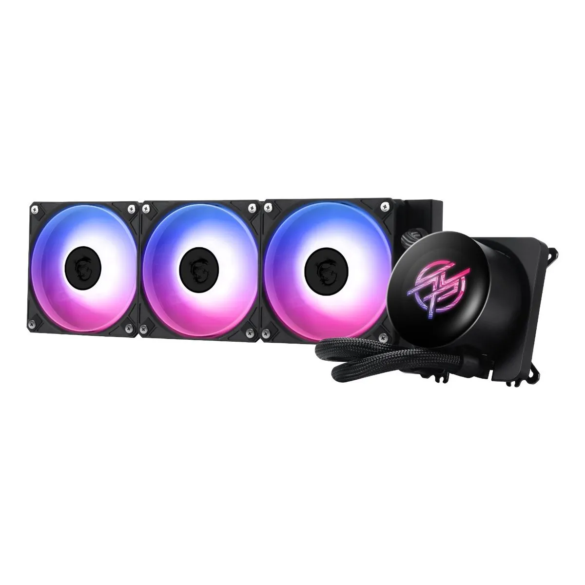 MSI MPG Coreliquid P13 360 AIO Liquid CPU Cooler 2.1'' LCD Display - Black
