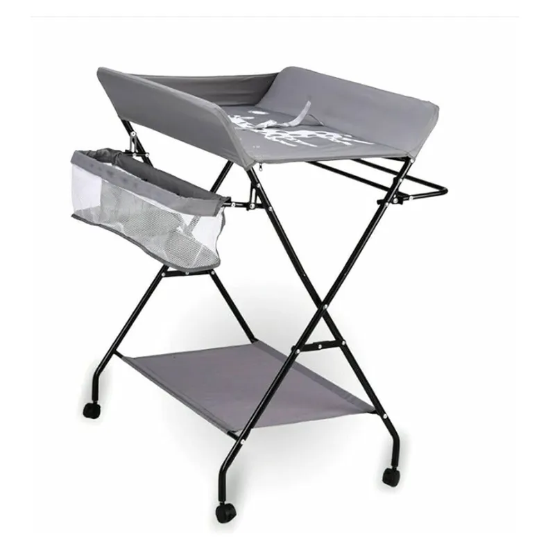 Baby Portable/Foldable Diaper Station with Wheels