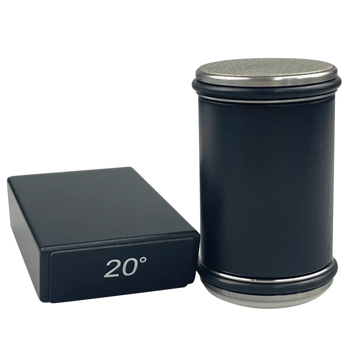 Wooden New Double-Sided Rolling Knife Sharpener - Black