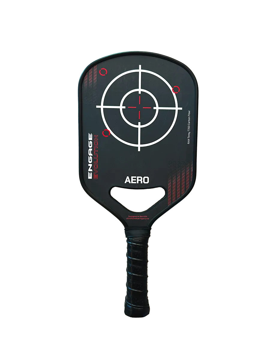 Areo Pickleball Paddle - Scarlet Red