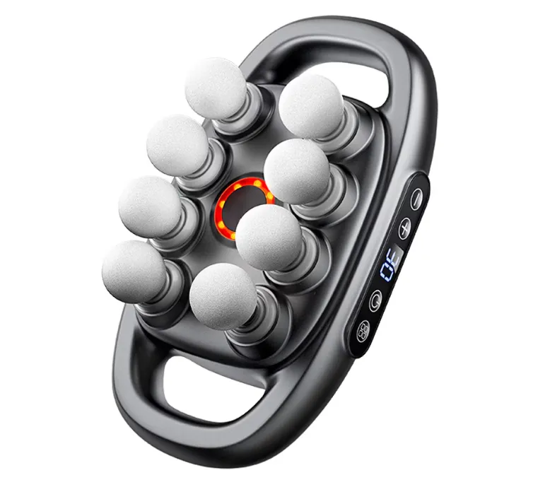Massage Gun, 8 Interchangeable Massage Heads, 35W Motor, 3 Modes