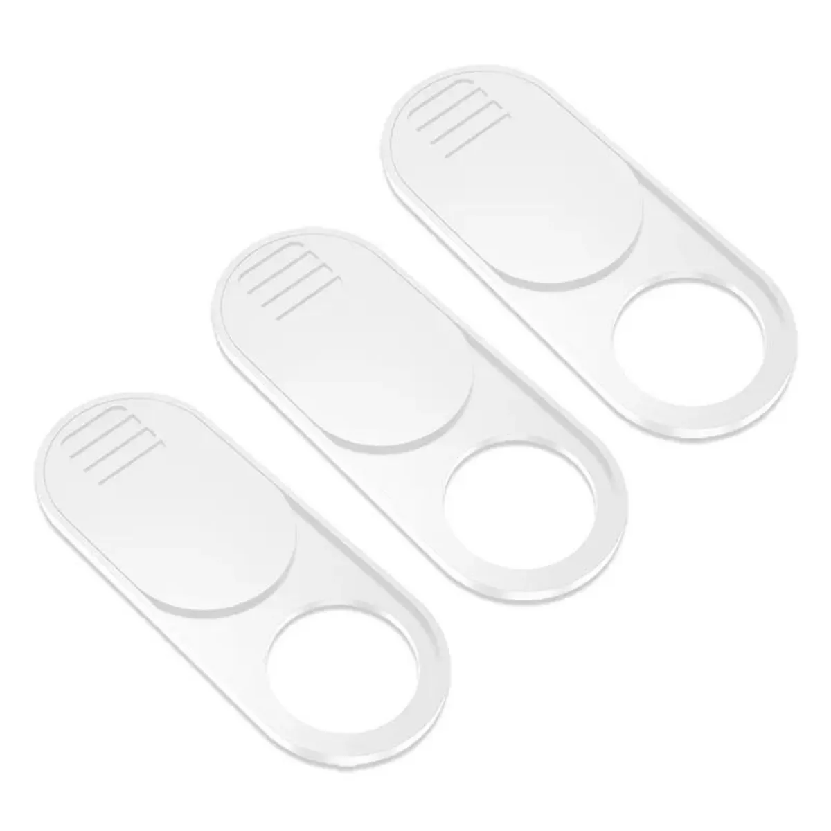 Plastic Webcam Cover Sliders for Laptops & Smartphones - 3 Pack