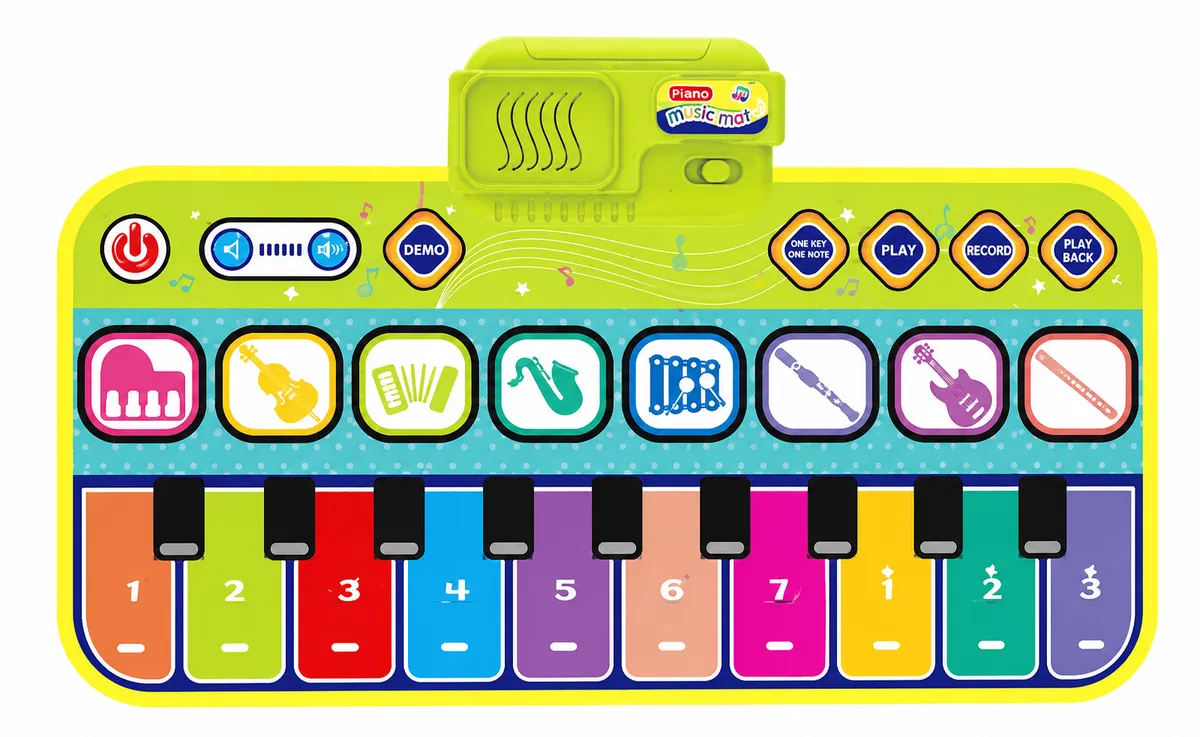 Kids Piano Music Mat - Interactive Musical Learning Toy