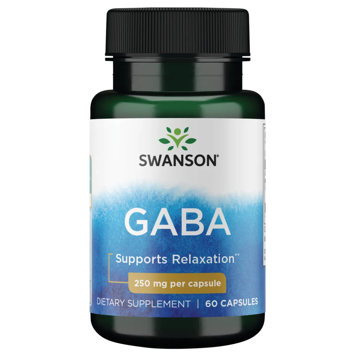 Swanson Gaba 250mg - 60 Caps